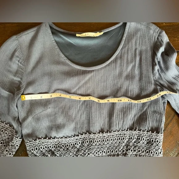 Solitaire Charcoal Long Sleeve Dress - Picture 7 of 12